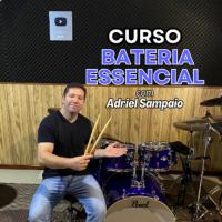 Imagem do curso Curso Bateria Essencial com Adriel Sampaio